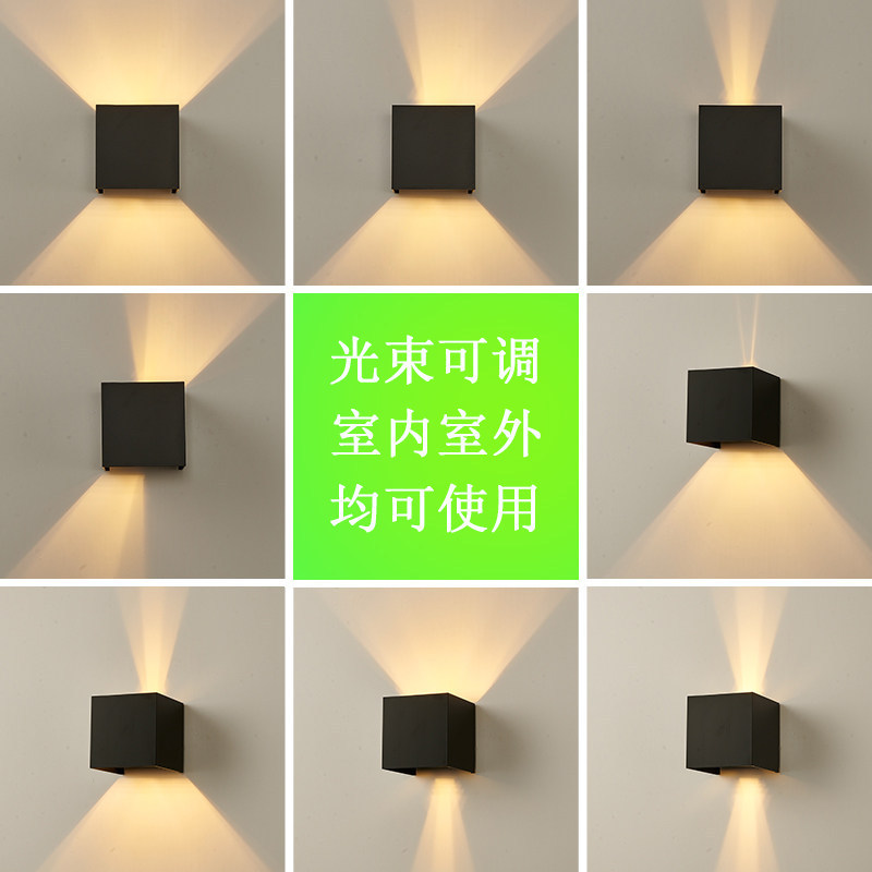Indoor and Outdoor Universal Wall Lamps, Bedroom Bedside Lamps, Modern Minimalist Stairway, Courtyard, Fence, and Corridor Wall Lamps Indoor and Outdoor Universal Wall Lamps, Bedroom Bedside Lamps, Modern Minimalist Stairway, Courtyard, Fence, and Corridor Wall Lamps