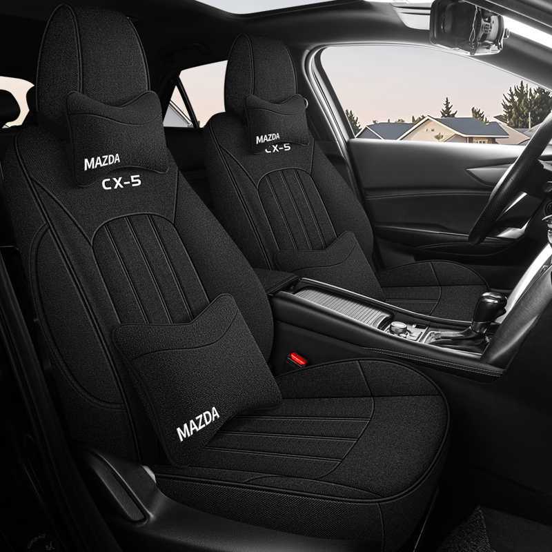 Mazda – Modelə uyğun (Original) oturacaq örtükləri Set - black
