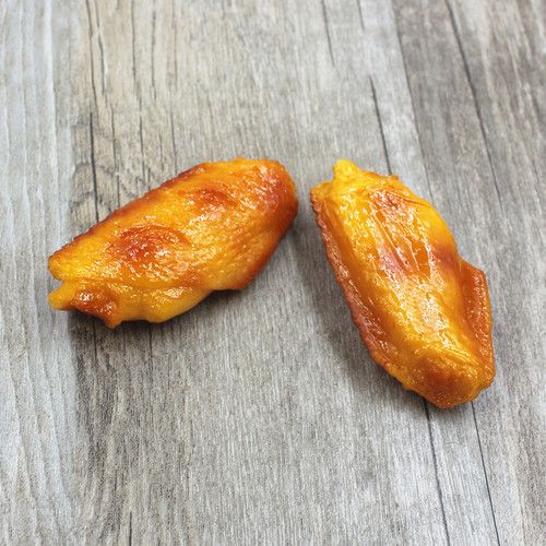 Simulated food play barbecue chicken wing meat model play dish decoration sample kindergarten creative photography props