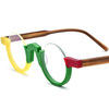 Multicoloured matte universal sophisticated glasses suitable for men and women