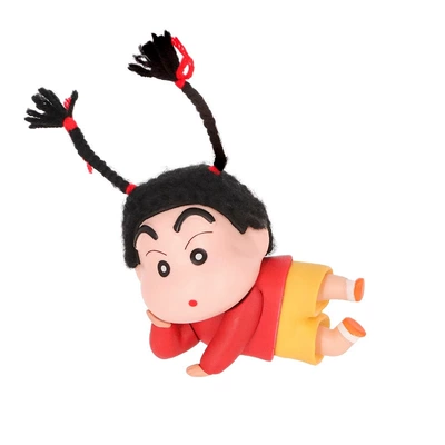 Roof Decoration Trunk Doll — Car ornaments - xiaoxin-lying-on-side-braids-containing-traceless-glue