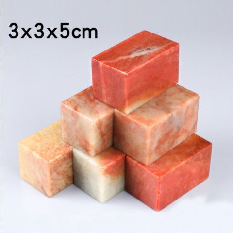 Shoushan stone seal carving, seal carving practice, free seal carving stone, gold stone seal carving material, non-Qingtian stone