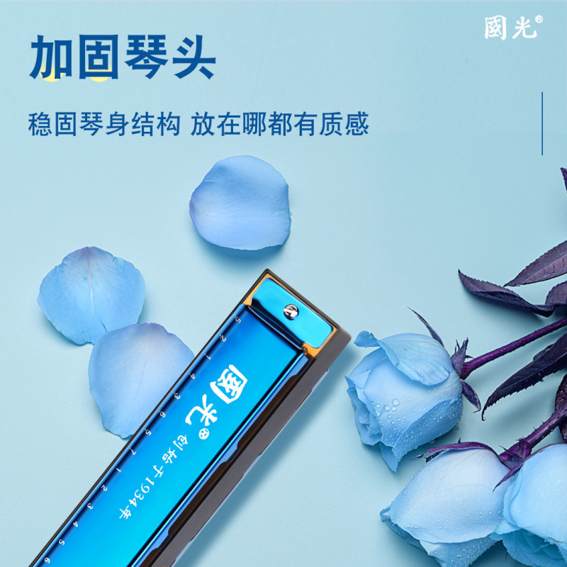 上海グォーグアンハーモニカ 24 穴 C キー大人初心者ポリフォニック学生発音記号記念モデル練習子供の入門レベル|undefined