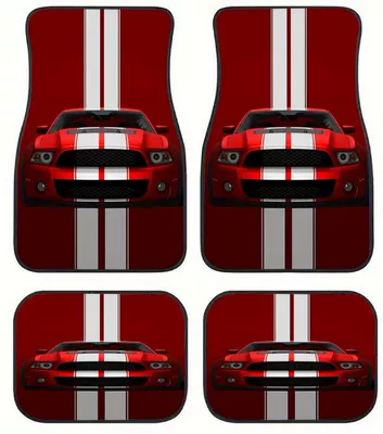 Universal Foot Pad, Printed Wear-Resistant Universal Car Foot Mats - 12