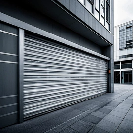 卷闸门;雷达传感器;伺服电机