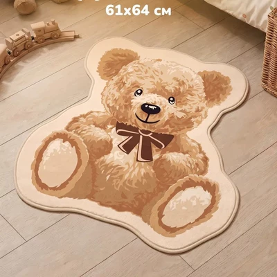 Avtomobil döşəmə paspasları cashmere floor mat, absorbent bathroom - hd805-abstract-cy-3-6164cmcrystal-velvet-with-anti-slip-plastic-bottom