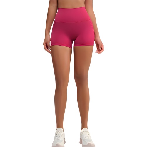 Women's No-Undershorts High-Waist Peach Hip-Lifting Elastic Heat Shorts No Embarrassing Line Exercise Running Fitness Yoga Pants