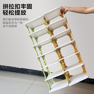 Love Shoe Rack at Home Door Simple Entry Multi-Layer Dormitory Small Shoe Rack Space-Saving New Popular Shoe Cabinet