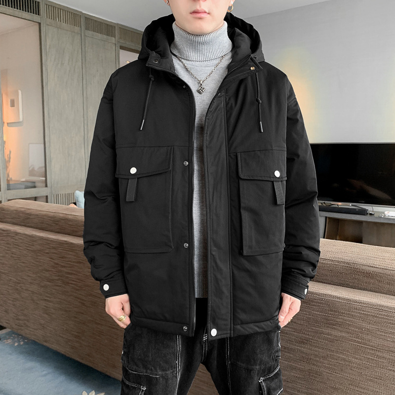 Men's Clothing cotton padded jackets for men, couples' workwear, warm and casual jackets, new winter fashion brand cotton padded jackets_voghion.com