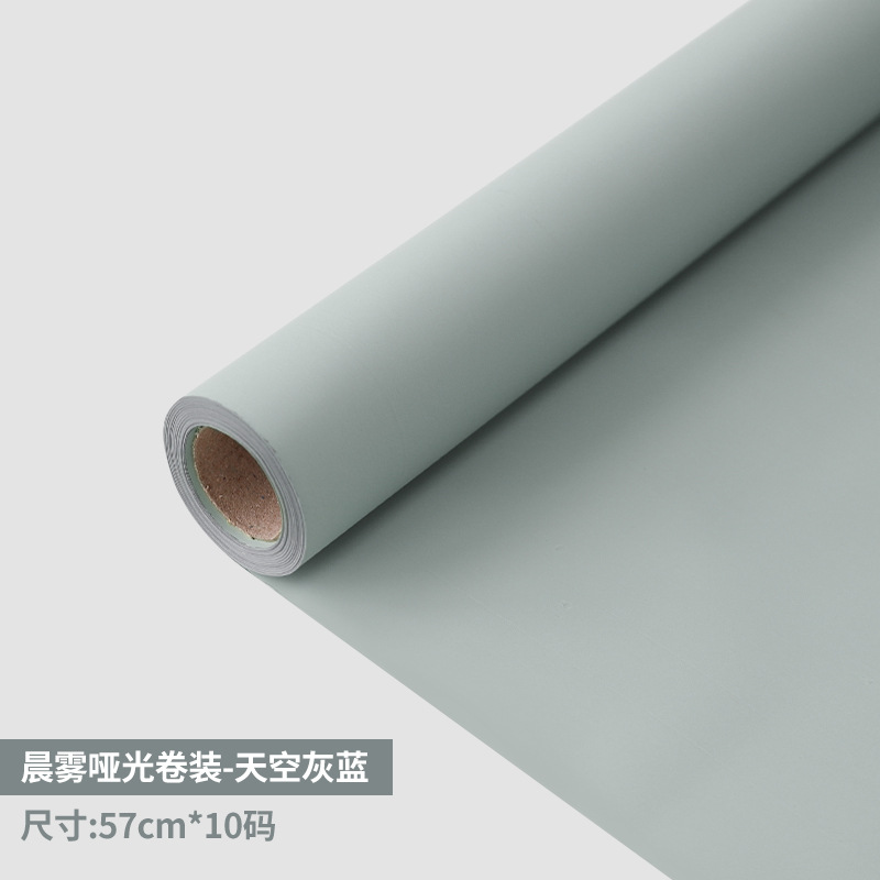 Mañana niebla papel mate Qixi engrosada flor papel de embalaje ramo papel de embalaje papel esmerilado rollo de papel coreano paquete de papel al por mayor