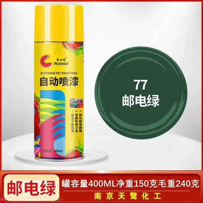 Avtomobil boyası — Change Black Self-spray Paint - postal-green-400ml