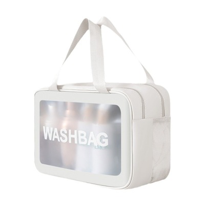 干湿分离双层洗漱包多功能便携旅行化妆包大容量防水护肤品收纳袋