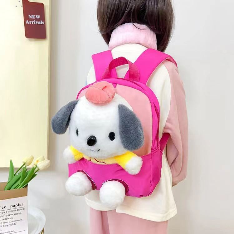 3D unicornio estereoscópico mochila juguete de peluche jardín de infantes caricatura lindo mochila pequeña mochila ligera
