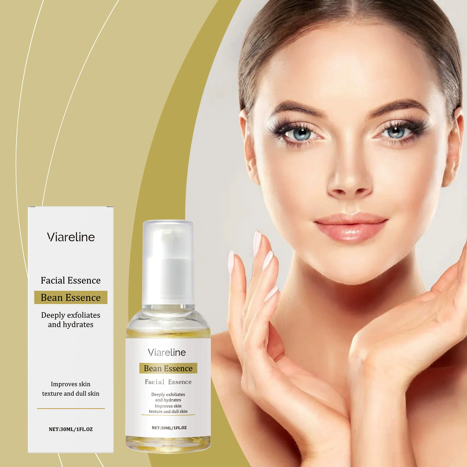 VIARELINE сыворотка для ухода за кожей нежная увлажняющая жидкость для ухода за кожей лица ежедневная сыворотка для ухода за кожей