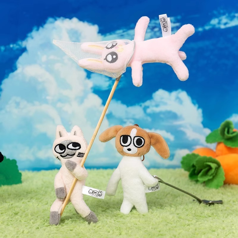本物のサイアムリップオリジナル「ドアに押されて」ぬいぐるみペンダント、砂の彫刻、クリエイティブ人形、複数の建物のおもちゃギフト|undefined