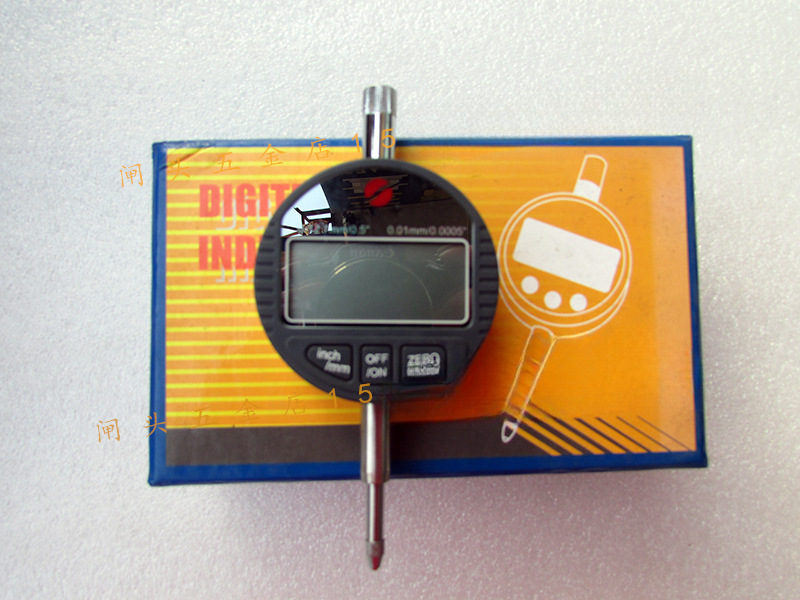 上海上申数显百分表0-12.7/25.4mm电子千分表指示