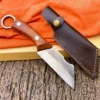 Grafting knife ring - A style (with leather case)