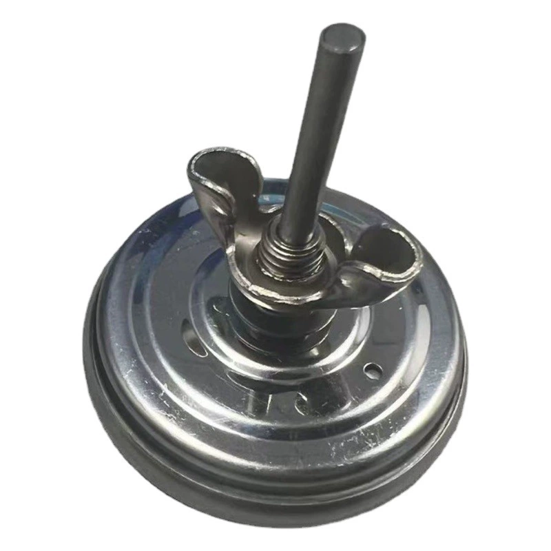 JX-5M-8 52 мм Красочный биметаллический термометр для барбекю из нержавеющей стали, инструмент для термометра для барбекю