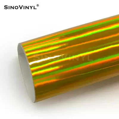 Automotive Film – Decoration Sticker Glare Film - 15218-m-electroplated-laser-gold