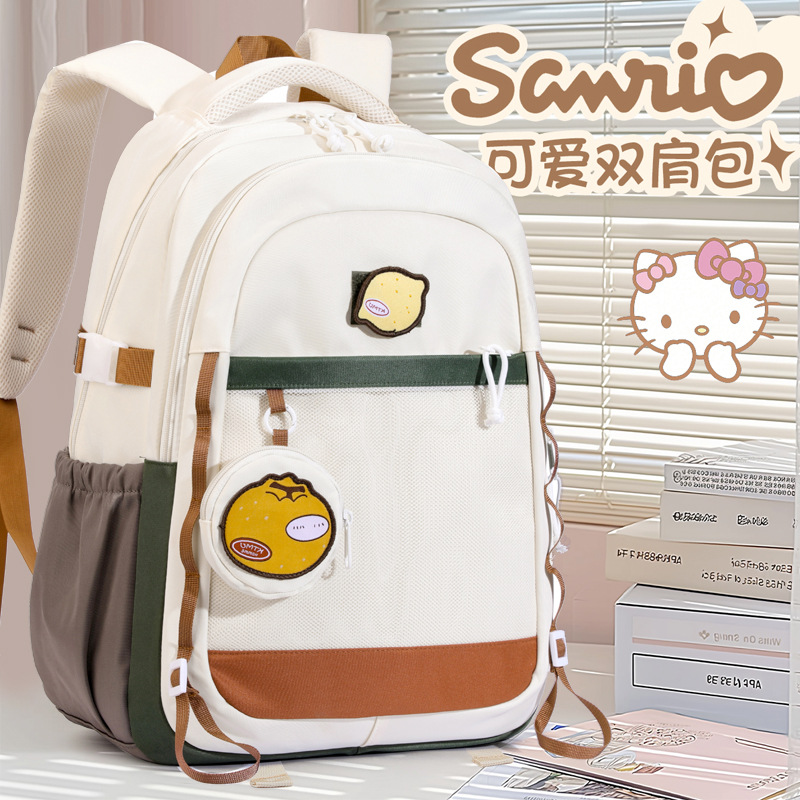 Mochila escolar transfronteriza de gran capacidad de pescado natural, estudiante universitaria, moda, ocio, todo fósforo, mochila ligera para estudiantes de secundaria y preparatoria