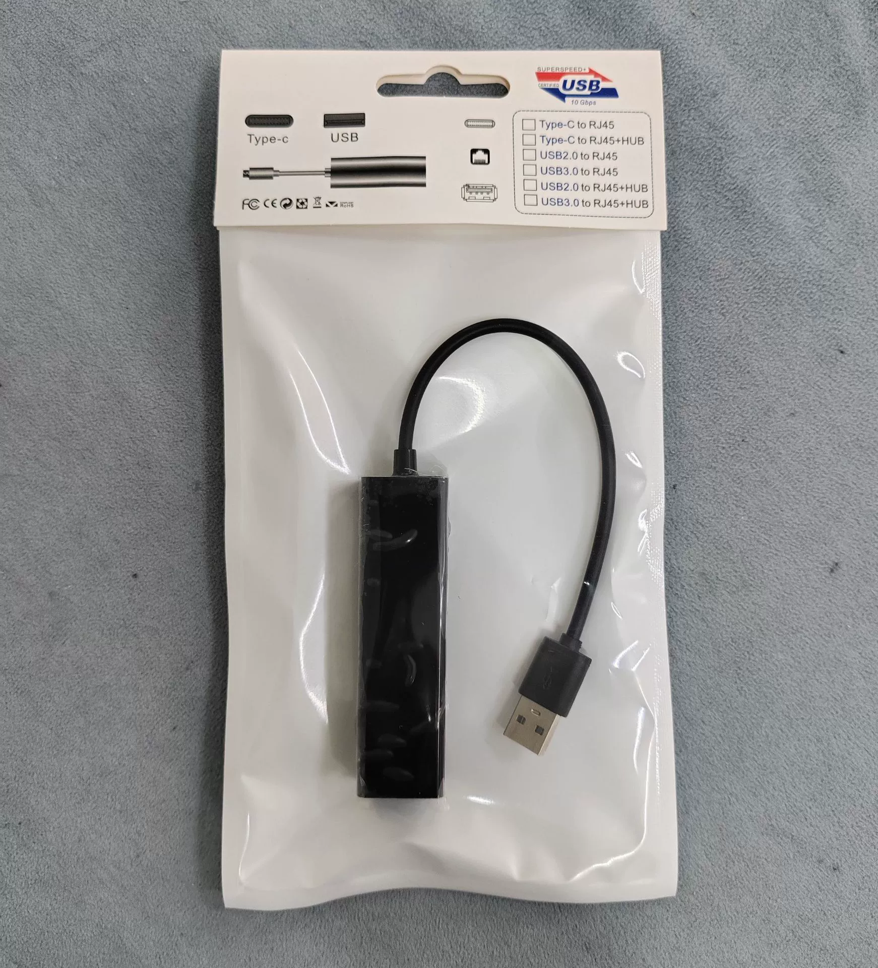 USB 100M.com карта RJ45+Hub USB2.0 сетевой карт-хаб тип-C 100M.com порт USB-C_TO_HUB