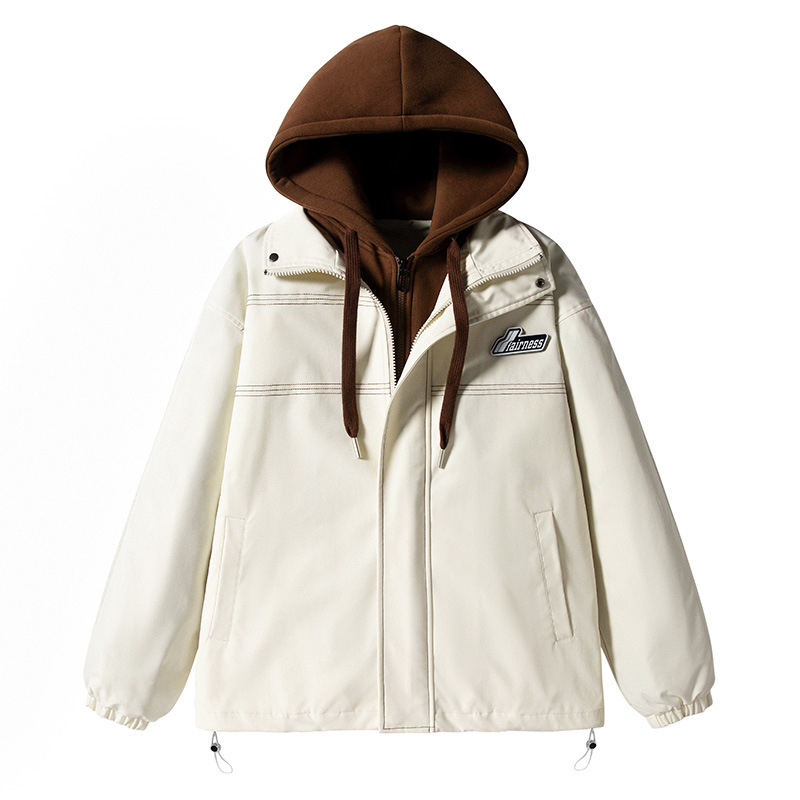 Men's Clothing This year's new men's spring and autumn workwear jacket trendy brand casual sports spring and autumn jacket trendy clothes_voghion.com