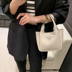 高级感女包新款小众大容量菜篮子包2024真皮时尚手提斜挎包水桶包