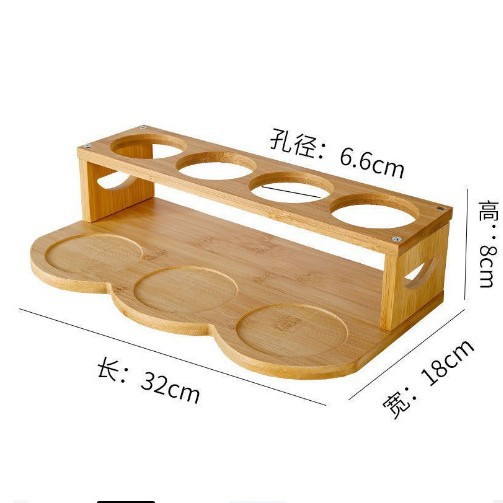 Round holes 3 large holes 4 small holes