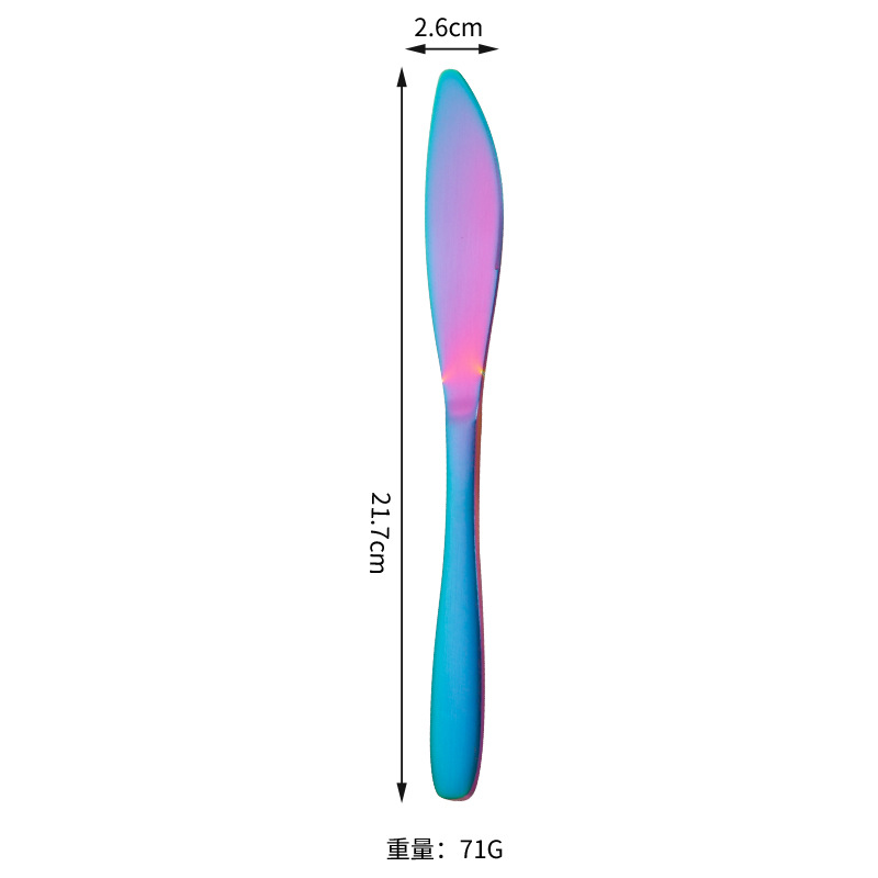 304 cuchillo de filete de acero inoxidable cuchillo y tenedor transfronterizo cuchillo y tenedor de carne de res set de regalo puede establecer logotipo
