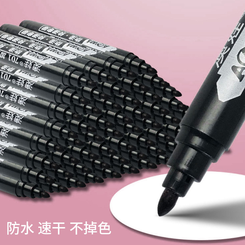 Manufacturer wholesale large capacity oil-based marker pen logistics pen mark pen promotional office stationery marker pen