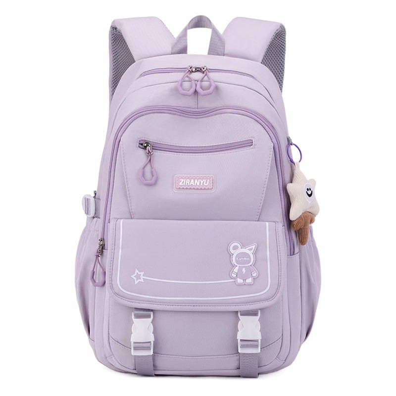 Peces naturales estudiante de la escuela primaria mochila 3-6 Grado de gran capacidad estudiante de la escuela secundaria bolsa de alta calidad mochila ligera estudiante universitario