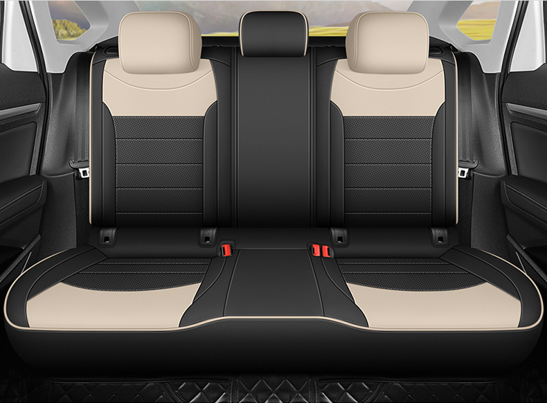 2013-24 Volkswagen Jetta Special Car Seat Cover Four Seasons Universal Leather Seat Cover Full Leather Car Cushion