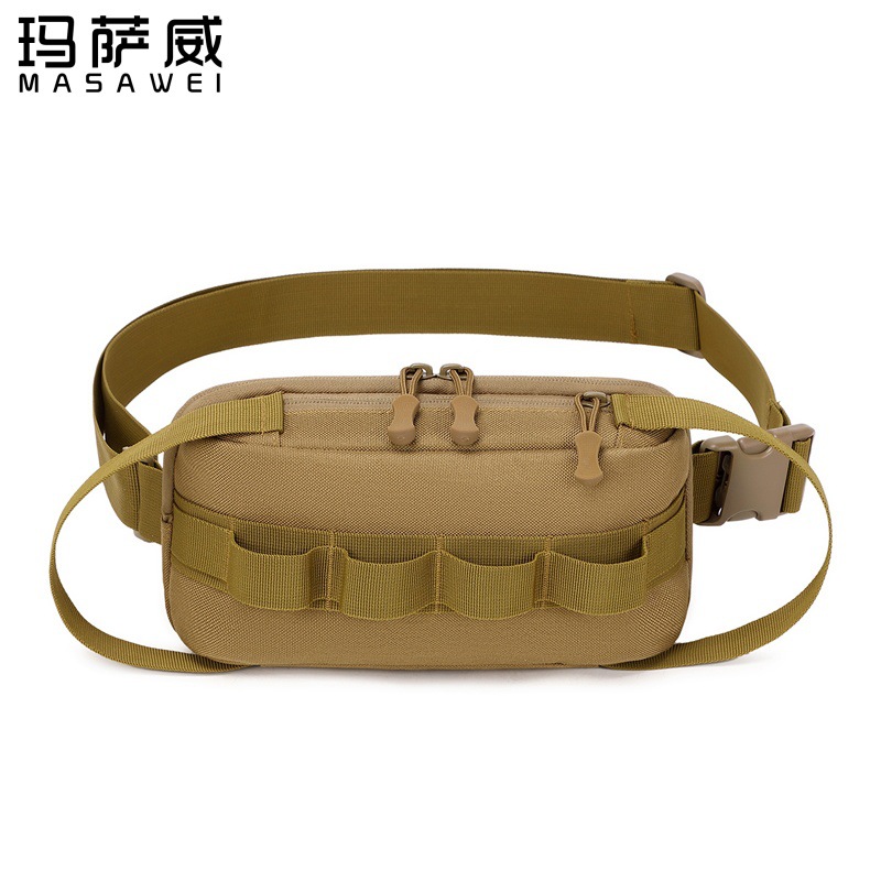 玛萨威 工厂三用组合腰包 斜挎包户外运动腰包路亚包战术多用包男