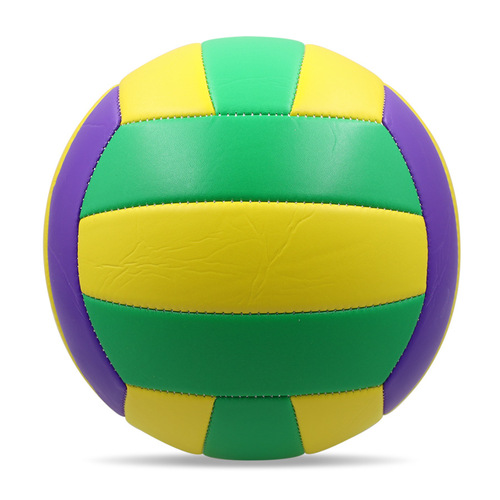 Bulk No. 5 Volleyball for Middle School Students: Beginner Training, Competition, and Examination Inflatable Beach Volleyball for Men and Women with Soft Leather