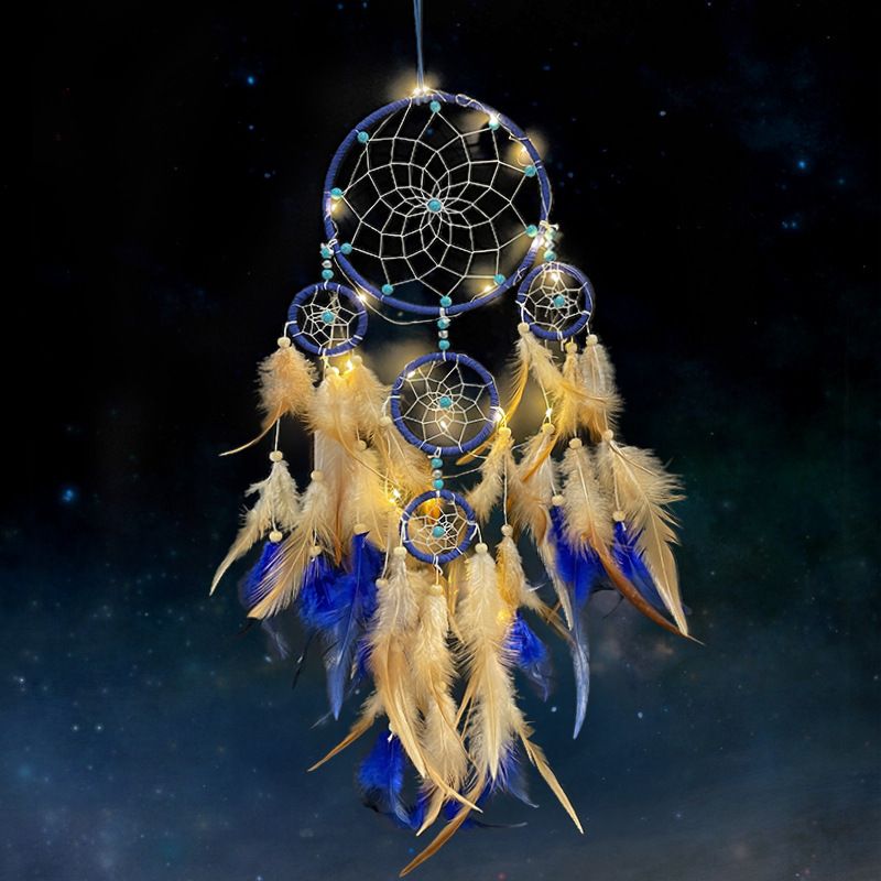 705 진한 파란색-빛