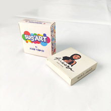 制造商设计纸质化妆盒化妆品包装隐形眼镜容器包装盒