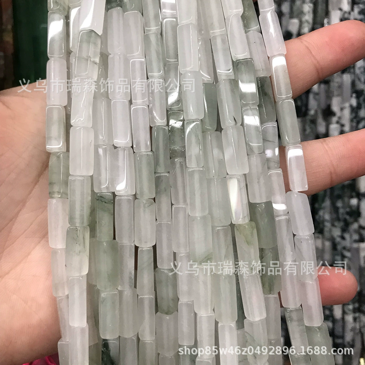 Rectangular beads, accessory, accessories, 4×13mm, DIY