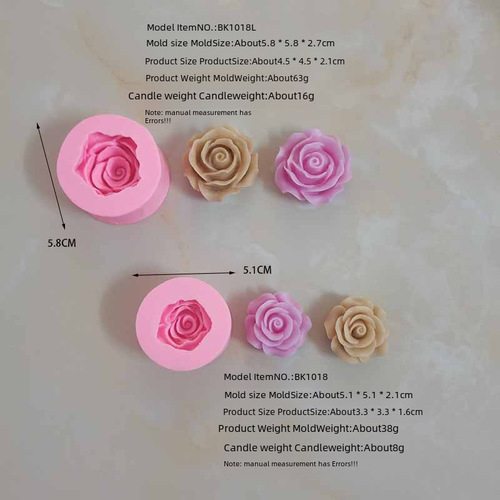 BK1018 Flower Fondant Mold Cake Mold Cake Decoration Liquid Silicone Mold Wholesale