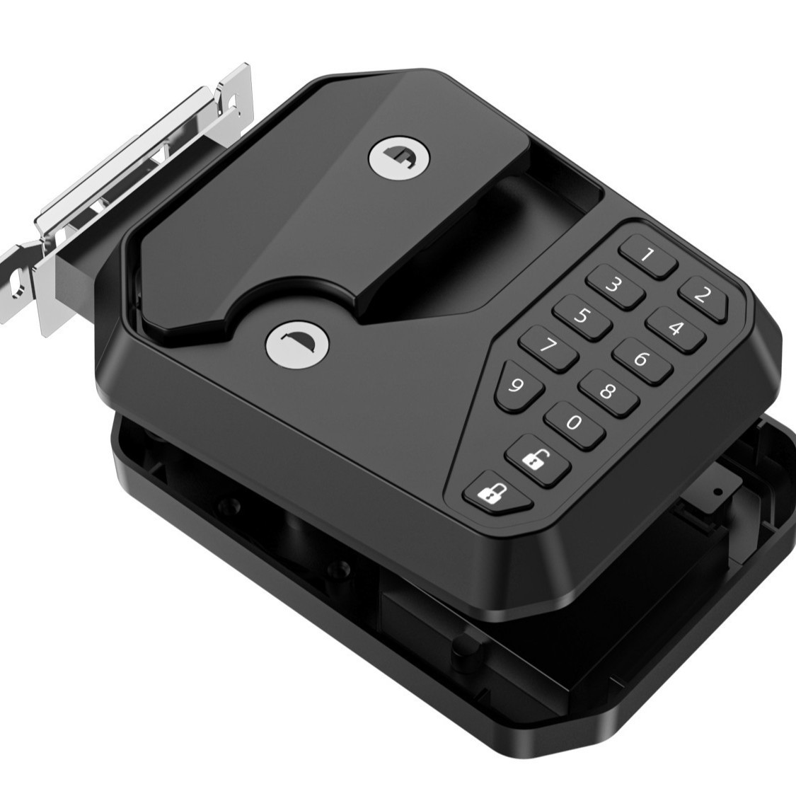 RV, universal waterproof electronic smart lock, new collection, aluminum alloy, Amazon 4