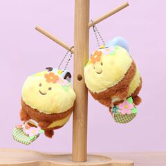 インターネット有名人のスクールバッグ、小さな蜂のペンダント、かわいいぬいぐるみ、人形バッグのペンダント、キーホルダー、布人形