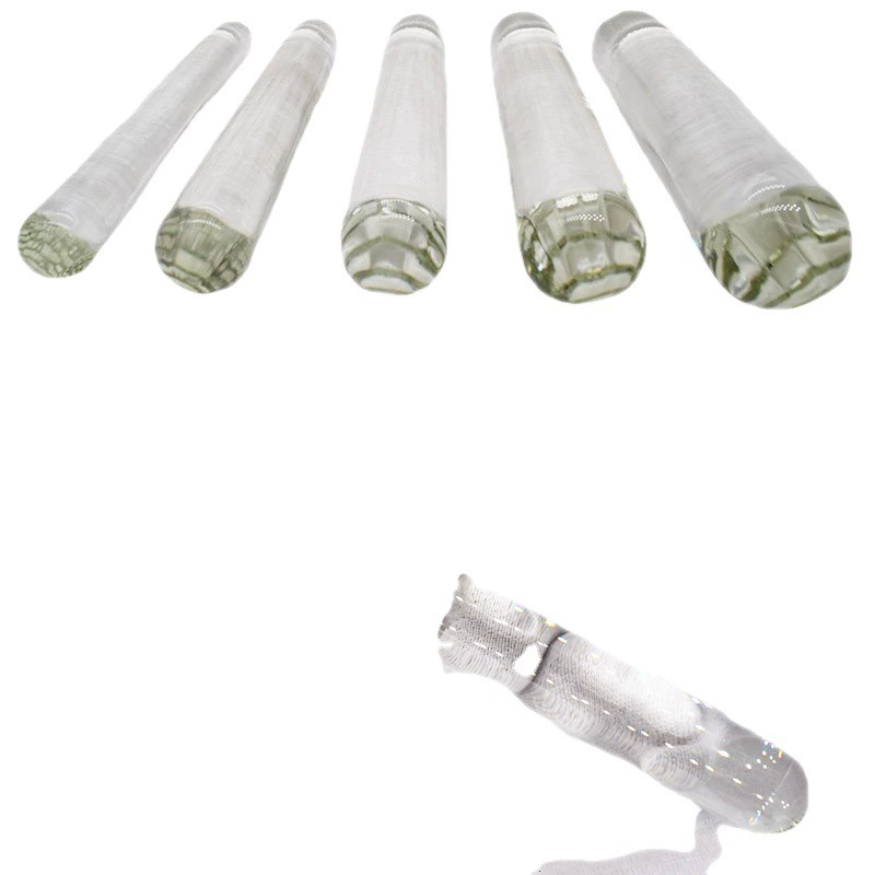 Glass Masturbation Rod Set, 23 cm, Various Diameters (2.0–4.5 mm), 5 Options