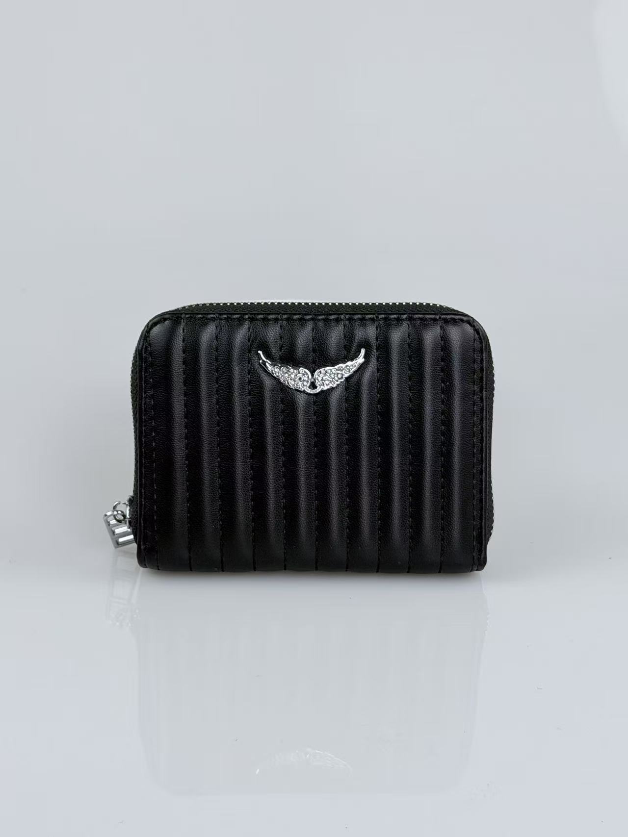 ZW Cartera Cartera de tarjetas de mano Europa y América simple Cartera de moda atmósfera nueva