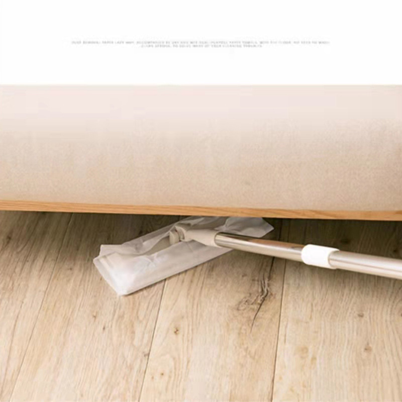 Household Electrostatic Flat Mop Disposable Lazy No-Wash Mop to Remove Hair Dust Floor Cleaning Mop