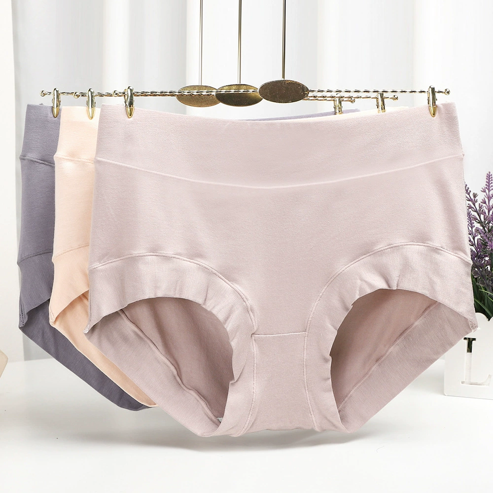 Underwear, trousers, cotton waist belt, pants, plus size, high waist