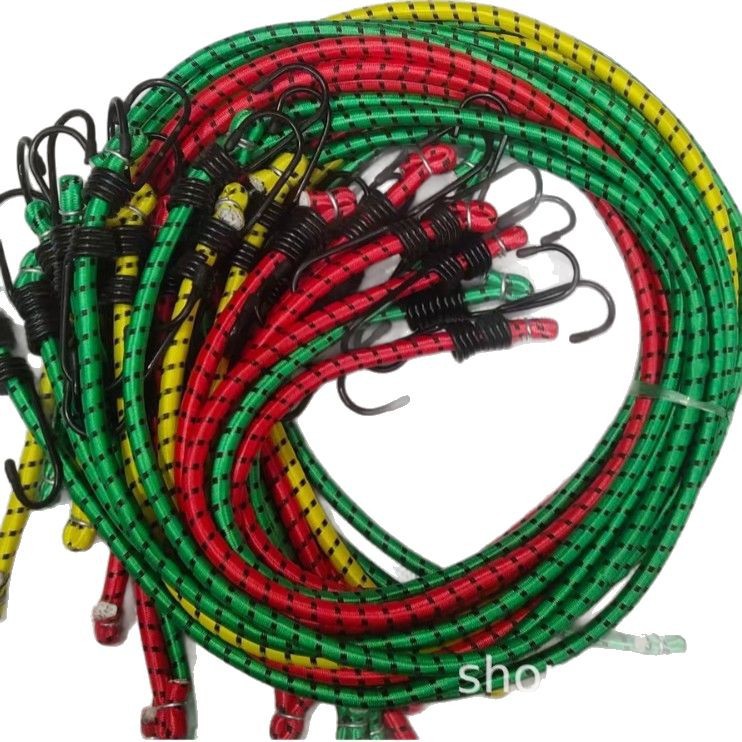 Bicicleta equipaje redondo cuerda de motocicleta eléctrica estante cuerda elástica correa elástica correa de goma cuerda elástica