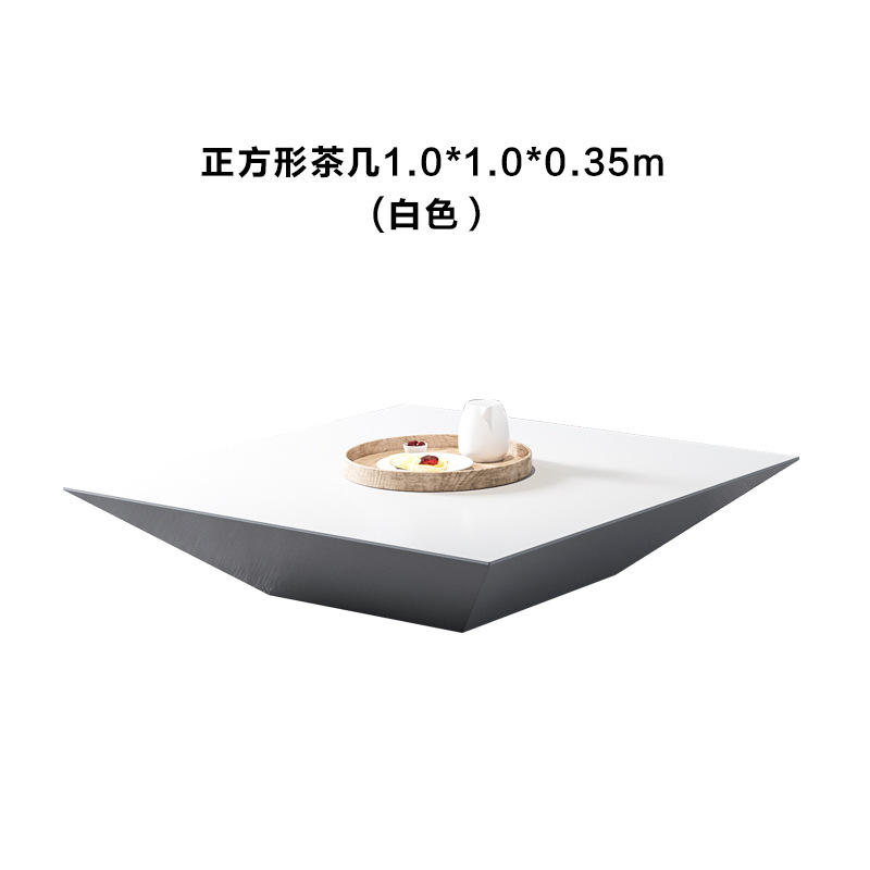 Moderno italiano simple luz de lujo TV gabinete mesa de té combinación nórdico minimalista grande y pequeño apartamento cuadrado integrado mesa de té