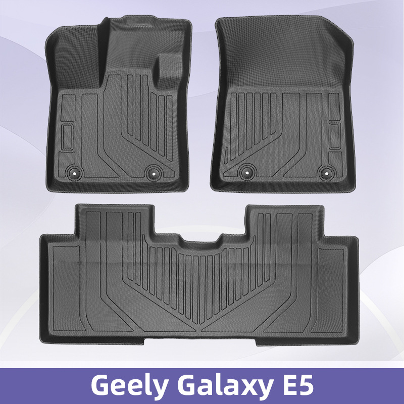 Aplicable a Geely Galaxy E5 TPE Foot Pad 3D All-Weather Material Floor Mat Accessories