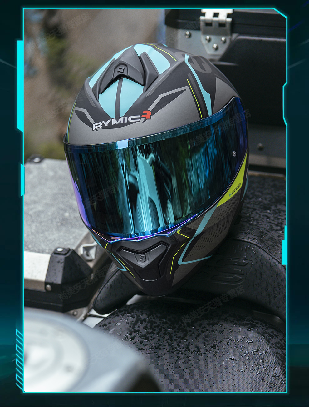 Motorcycle Helmet Men Women Dual Visor Flip Up Full Face