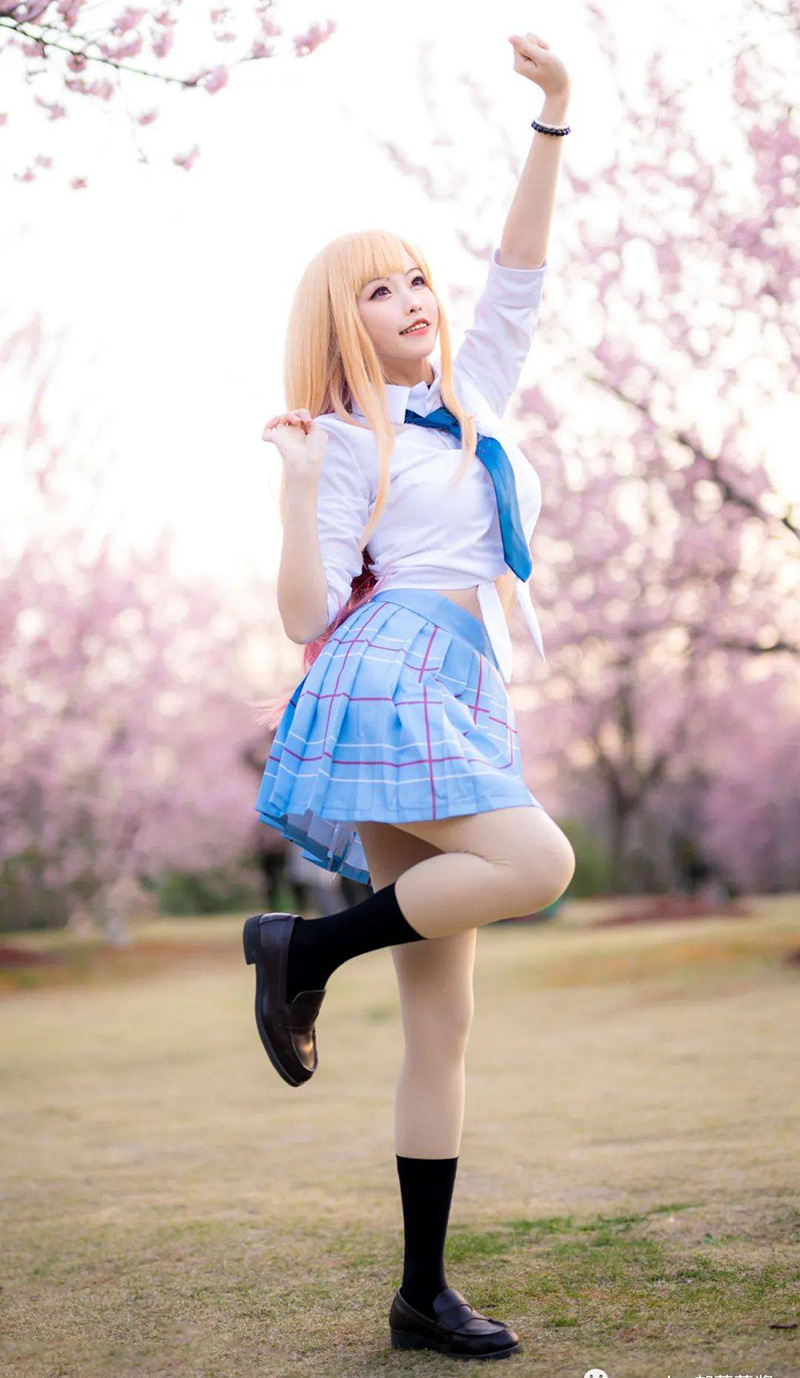 My Dress-Up Darling: Kitagawa Marin | Blue School JK Uniform Cosplay Costume Set