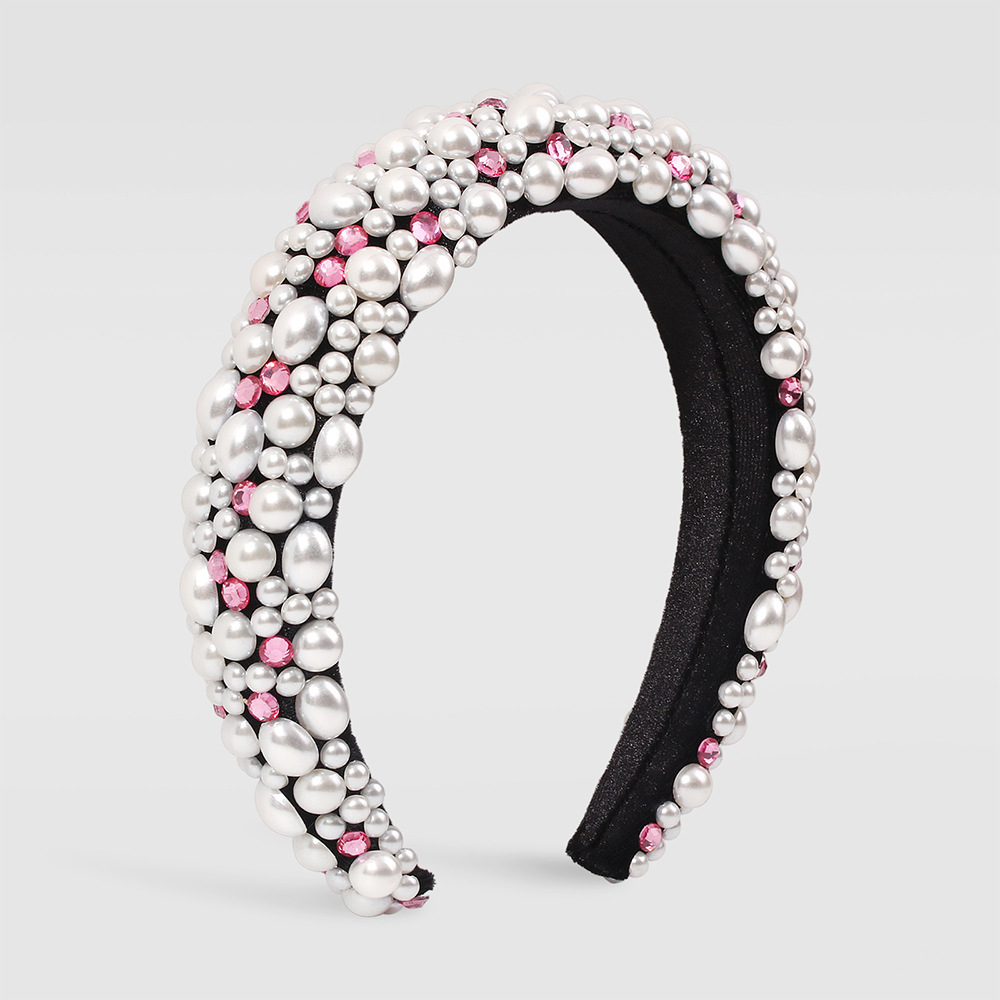 Baroque Exaggerated Resin Headband display picture 2